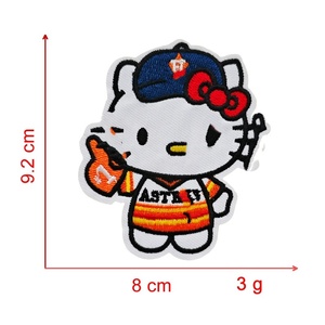 แพทช์ปักลายคิตตี้สำหรับฟุตบอล ลดราคาพิเศษ แพทช์รีดติดลายโลโก้ทีมฮิวสตัน แอสโทรส สำหรับเสื้อผ้ากีฬาและยีนส์ - Product Image 3