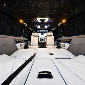 CARRIDE 2023 Registrado 2024 Bajo Kilometraje 24600 Millas 7 Plazas Turbo R18 Personalizado VIP Ejecutivo Modificado <span class=keywords><strong>Mercedes</strong></span> <span class=keywords><strong>Benz</strong></span> V260 Van - Product Image 2