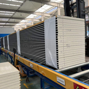 มีฉนวนกันความร้อนอัจฉริยะสำหรับคลังสินค้าอุตสาหกรรมพร้อม<span class=keywords><strong>แผ่น</strong></span><span class=keywords><strong>ผนัง</strong></span><span class=keywords><strong>ภายนอก</strong></span> PU - Product Image 4