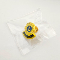Badge Lions Club, épinglette en émail dur personnalisée, épinglettes de revers personnalisées, entreprise