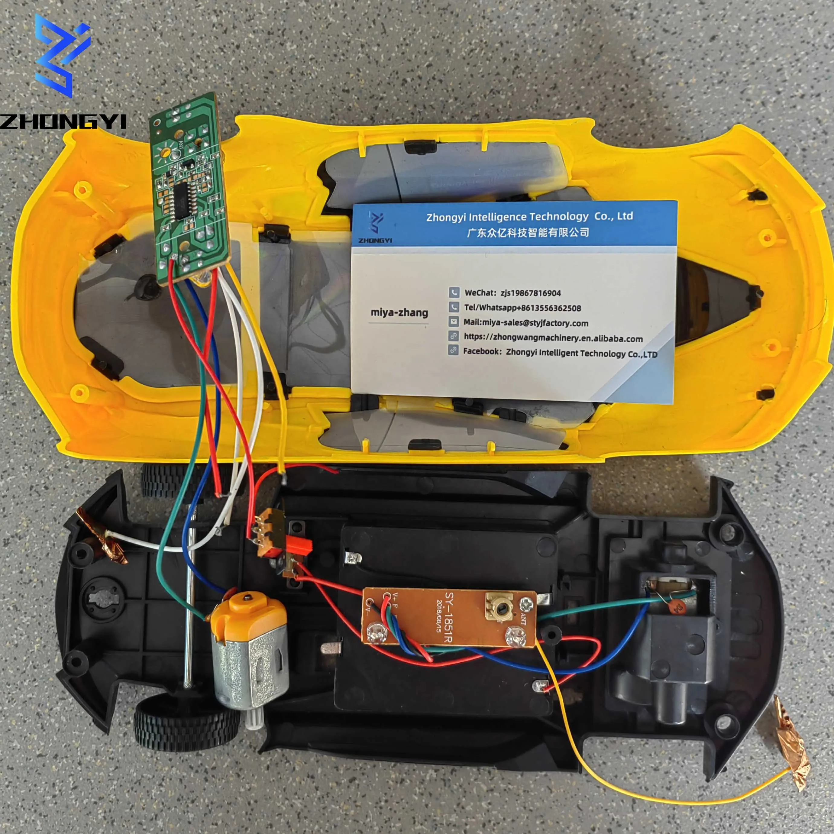Gun Remote Control Kit Tablet Alarm Light Sound Vibrator Rc Racing Talking Tom Pcb Toy