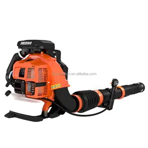 Hiệu quả cao 75.6cc Ba lô Blower làm mát bằng không khí xăng máy thổi tuyết 2 đột quỵ lá Blower