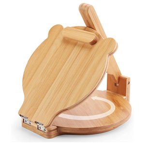 Prensa Giratoria de Bambú para Tortillera Mexicana Casera, Roti, Chapati, <span class=keywords><strong>Taco</strong></span>, Pataconera, Burritos y Masa - Product Image 6
