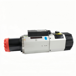 HQD 12Kw HSK63F 380V hava soğutmalı otomatik takım değiştirme ATC HSKF63 mil motoru için <span class=keywords><strong>CNC</strong></span> ahşap işleme makinesi GDL70-24Z/12 - Product Image 1