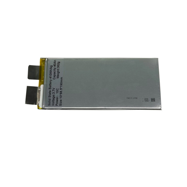400Wh/KG Solid State 3.7V 39000mAh 5C LiPO Battery Cells NMC for Inspection Survey Industry Drone UAV EVTOL High Energy Density