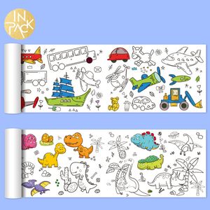 IN confezione <span class=keywords><strong>da</strong></span> 30x90cm per bambini Graffiti <span class=keywords><strong>da</strong></span> colorare carta pittura fai <span class=keywords><strong>da</strong></span> te disegno colore riempimento carta <span class=keywords><strong>da</strong></span> disegno rotolo regalo per festa - Product Image 6