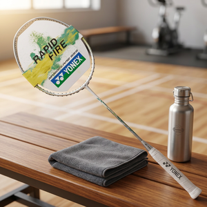 <span class=keywords><strong>Raquette</strong></span> de <span class=keywords><strong>badminton</strong></span> en graphite HM pour femme NF555, légère (83g), contrôle de la balle - Product Image 1