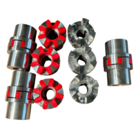 Accouplement flexible Rotex 45 #   Structure en acier au carbone à mâchoires/charnières, garantie 1 an, vente directe usine, traitement personnalisé