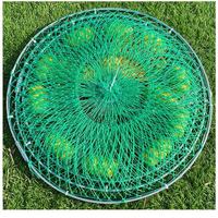 Nouveau panier de pêche flottant pour poissons vivants avec plusieurs bouées, double protection, filet en caoutchouc et maille, pour la pêche.