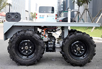 Véhicule utilitaire tout-terrain électrique RC 4x4 avec remorquage UGV, connectivité série CAN SDK prise en charge