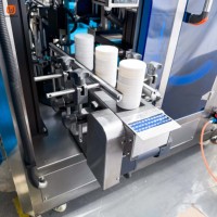 Machine de rétrécissement d'étiquettes automatique à comptage entièrement automatique pour l'emballage de sachets suédois Snus/nicotine