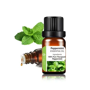 Bulk Pepermuntolie 100% Pure Natuurlijke Aromatherapie Kaars Etherische Olie Pepermunt