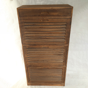 Multi Functional Wooden <b>Shoe</b> Cabinet With Flip Down Doors <b>Space</b> <b>Saving</b> Entryway <b>Storage</b> For Adults - Product Image 1