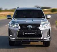 Kit carrosserie pour Toyota Prado 2018 à 2022 FJ150, conversion en Lexus GX460, lifting complet, pare-chocs, calandre, accessoires de phares