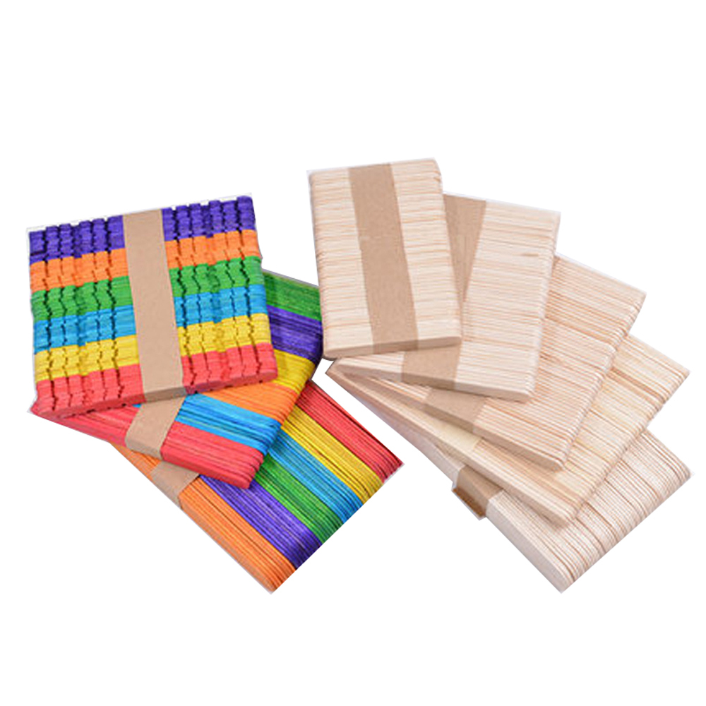 Popsicle En Bois Couleur Artisanat Bâtons