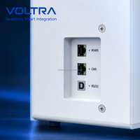 Batterie murale LiFePO4 16 kWh 51,2 V 314 Ah haute capacité pour système de stockage solaire avec BMS 200 A et communication CAN hybride