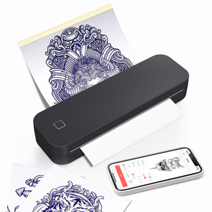 Impresora de papel de tatuaje térmico D210 A4 203DPI Equipo de impresión portátil para teléfono móvil Ventas directas de fábrica en stock - Product Image 5