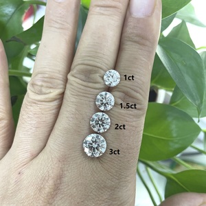 Kim cương nhân tạo Starsgem 0.5ct 1ct 1.5ct 2ct 3ct CVD HPHT tròn D VS, giá cả phải chăng, thay thế kim cương tự nhiên, kim cương nuôi cấy, kim cương nhân tạo rời - Product Image 2