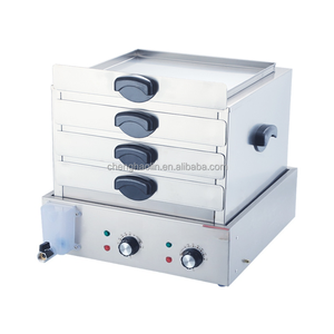 Máquina de vaporización rápida de alta resistencia tipo cajón de acero inoxidable para mostrador comercial, para <span class=keywords><strong>Dim</strong></span> <span class=keywords><strong>Sum</strong></span>, <span class=keywords><strong>Cantonés</strong></span>, Hong Kong y rollos de arroz al vapor - Product Image 1