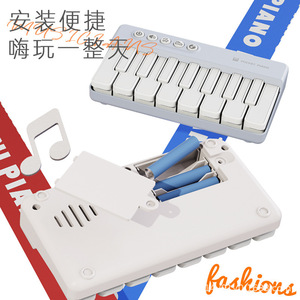 Pocket Piano Mini <b>Electronic</b> <b>Keyboard</b> 15 Scales Colorful Light Children's Musical Toy Portable Gift - Product Image 3