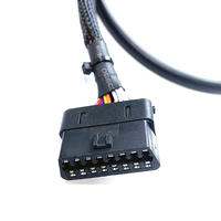 Juego de cables divisores de arnés en T OBD2, enchufes reemplazables de repuesto, Kit de arnés Universal OBD II para todos los coches y vehículos