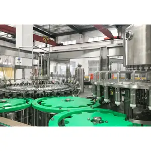 Automatic drinking fruit juice making filling bottling machine / capping production line / mixing equipment
