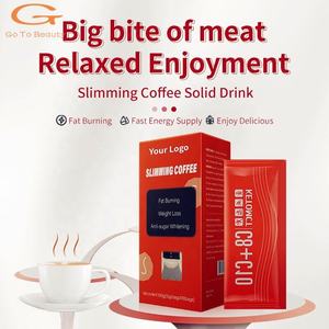 Gotobeauty Marque privée Café minceur instantané haute performance Grain de café vert Boisson supplémentaire Diète Café cétogène - Product Image 2