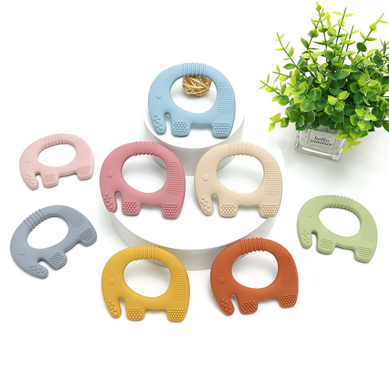 Cartoon Baby Silicone Teether Non Toxic