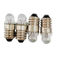 Ampoule de projecteur E10 T10 2,2 V 0,25 A à culot à vis pour lampe torche médicale et lampe d'inspection