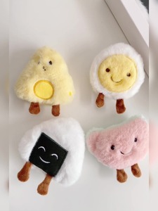 Lindo Multi Estilos Mascota Juguete de Peluche Mini Perros Suaves Squeaky Juguete Interactivo <span class=keywords><strong>Catnip</strong></span> Juguete Con Paquete - Product Image 2