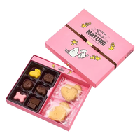 Exquisite Maßgefertigte Gourmet-Schokoladenboxen mit Prägung aus Recycelbarem Karton für Valentinstag-Süßigkeitenverpackungen