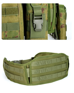 JSH Sac de combat tactique personnalisé Heavy Duty Camo Molle Chaleco avec boucle de déverrouillage pour hommes pour <span class=keywords><strong>Wargame</strong></span> - Product Image 6