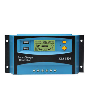 ตัวควบคุมการชาร์จพลังงานแสงอาทิตย์ Demuda LCD LED Solar Regulator Intelligent PWM พร้อมพอร์ต USB 12v 24v 30a สำหรับระบบพลังงานแสงอาทิตย์ PV Module - Product Image 4