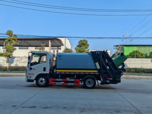 Camión de Recolección de Basura Pequeño Automático JAC 4*2, Camión Compactador de Basura - Product Image 4