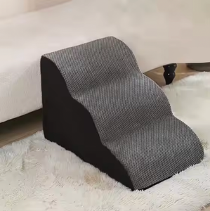 Dropshipping antideslizante esponja mascota perro escalera, cubierta exterior extraíble, escalones para perros escaleras para cama - Product Image 1