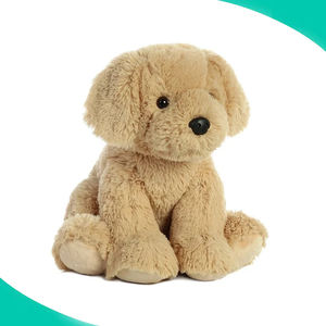 Özelleştirilmiş doldurulmuş köpek peluş oyuncak hayvan peluş oyuncak çikolata rengi doldurulmuş hayvan peluş oyuncak - Product Image 2