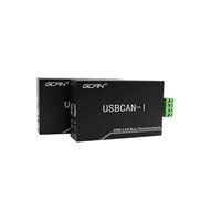 Analyseur et décodeur de bus CAN automobile GCAN USBCAN-I Pro avec compatibilité USB 2.0, construction métallique, taux de transmission 5 Kbps-1 Mbps