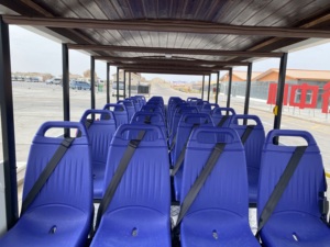 Usine fournissant des trains électriques touristiques élégants et spacieux à 58 places pour les voyages de <span class=keywords><strong>vacances</strong></span> - Product Image 4