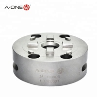 A-ONE SYSTEM 3R-605.2E Mandrin manuel en acier à barre de tirage courte 3A-400006 Accessoires pour machines-outils Précision 0,005 mm Compatible EDM/CNC