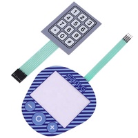 Membrane Switch Keyboard Tactile Keycap Flexible Other Materials Surface Mount OEM Brand for Remote Controller