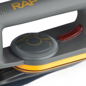 Fer à repasser électrique RAF R.1108 1600W, fer à repasser à sec, semelle antiadhésive, température réglable, chauffe rapide, fer à repasser pour la maison et les voyages, entretien des vêtements - Product Image 4