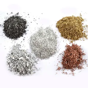Aluminum Metal Shavings 99.9+% Pure by Unique Metals | Raw Aluminum Metal for Various Crafting, DIY Projects