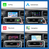Lecteur multimédia DVR Linux 7 pouces avec navigation et écran tactile pour Volvo V60 V40, autoradio style OEM, CarPlay, Android Auto