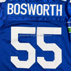 Jersey de fútbol americano bordado azul real Jim <span class=keywords><strong>Zorn</strong></span> listo para enviar de la mejor calidad - Product Image 2