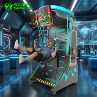 Parachute Star Vr Paradrop, console de jeu VR pour PC de haute qualité, centre de divertissement immersif AR/MR pour usage commercial en intérieur