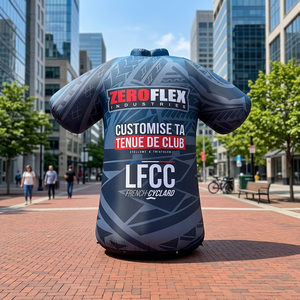 Tente publicitaire gonflable imperméable avec impression numérique de logo personnalisé / Tunnel gonflable / T-shirt gonflable à montage facile pour événements extérieurs - Product Image 6