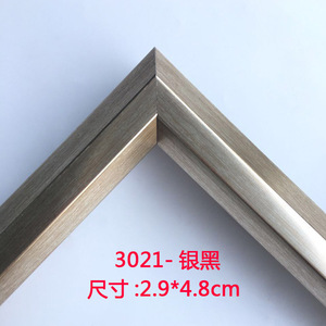 Picture <b>Frame</b> Molding 3021 European Style Rectangle Durable <b>Frame</b> Strip <b>for</b> <b>Painting</b> Mirror Cross Stitch Mounting - Product Image 4