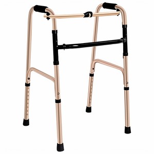 Foshan Oriental FS913L Walking Aid Aluminum Alloy Foldable <b>Walker</b> For <b>Elderly</b> Fracture Rehabilitation - Product Image 2