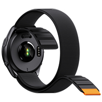 Bande en tissu nylon élastique Velcro 22 mm à libération rapide pour Garmin Fenix 7 7 Pro, bracelet de montre sport respirant et confortable