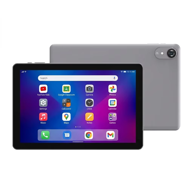 10.1 Inch Kids Tablet with Parental Control Android 16 Safe Children Tablet 12GB RAM 64GB ROM Screen Time Management GMS